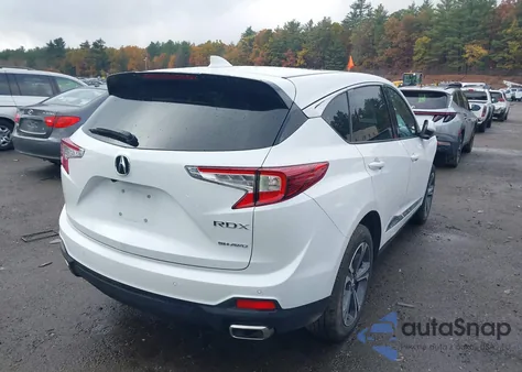 2025 Acura Rdx Technology Package z USA, uszkodzony, nr VIN 5J8TC2H50SL007730